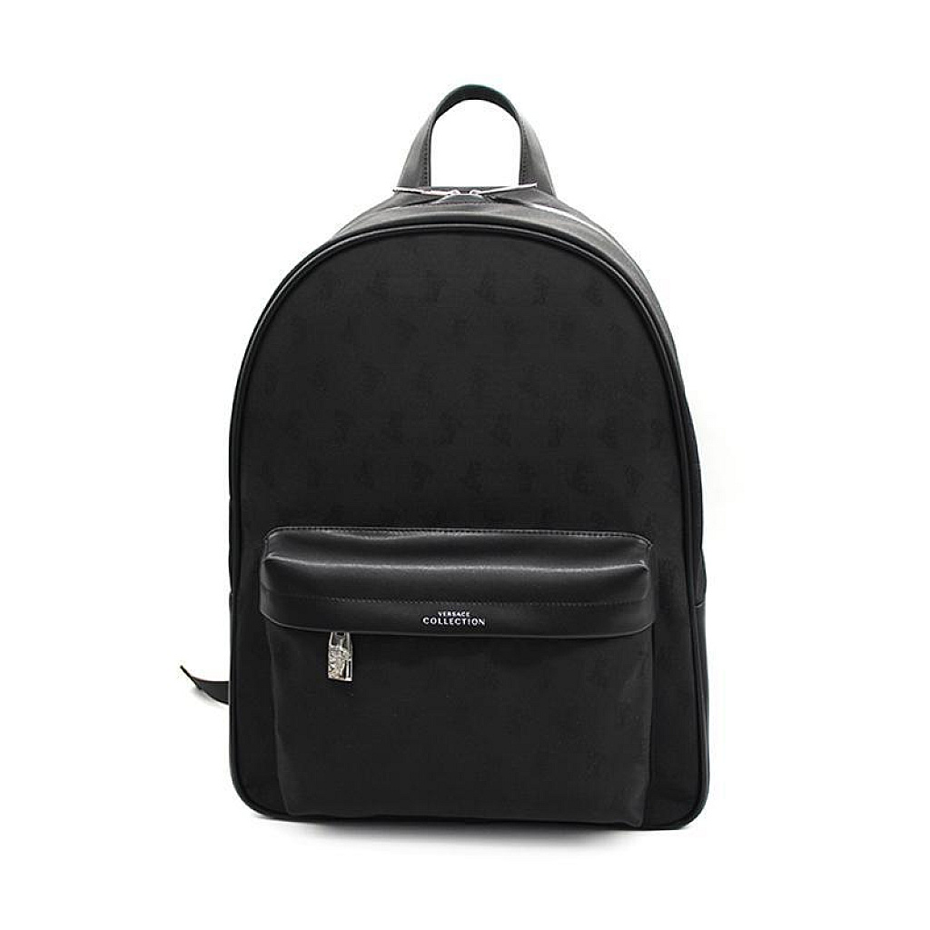 Buy Versace large face pattern backpack Online La Rue Cambodia